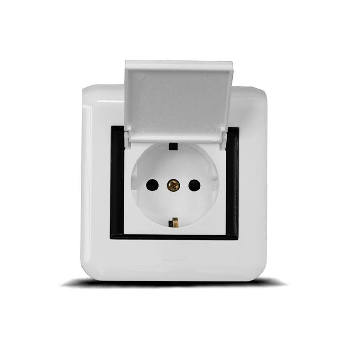 پریز ارت دار درب دار خیام الکتریک مدل گرند